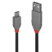 Lindy 1m USB 2.0 Type A to Micro-B Cable, Anthra Line