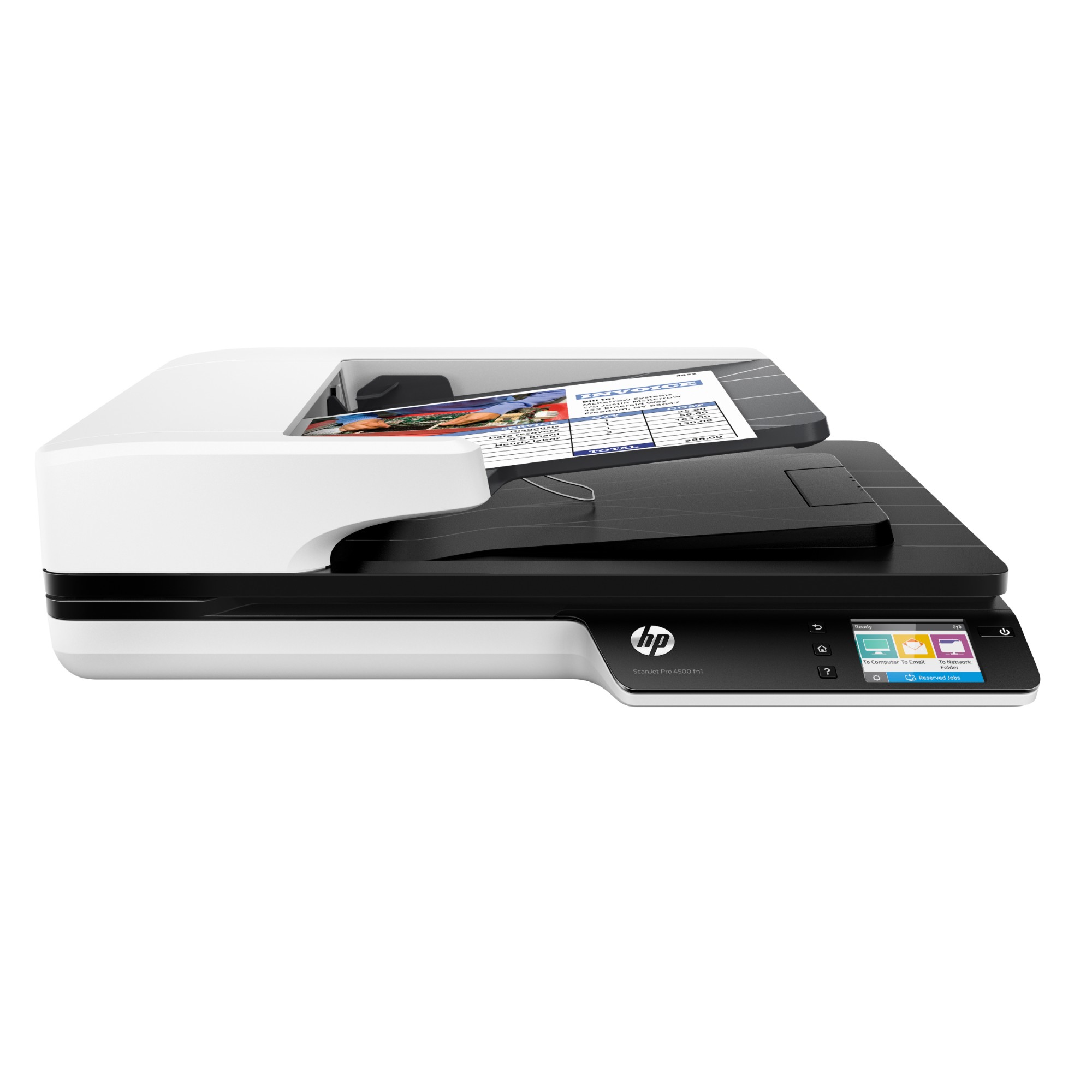 Hpshop Ie Hp Scanjet Pro 4500 Fn1 1200 X 1200 Dpi Flatbed Adf