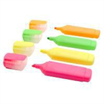 WHITEBOX WB HIGHLIGHTERS ASSORTED PK4