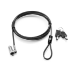 HP Ultraslim Keyed Cable Lock cable antirrobo Negro 1,8 m