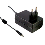 MEAN WELL GST25E24-P1J power adapter/inverter Indoor 25 W Black