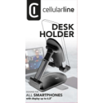 Cellularline Desk Holder - Universal for Smartphones and Tablets