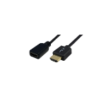 Blustream HDMIM HDMI cable 0.1 m HDMI Type D (Micro) Black