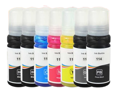 Peach PI200-942 ink cartridge 7 pc(s) Compatible Standard Yield Black, Cyan, Grey, Magenta, Yellow