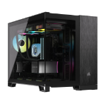 Corsair CC-9011287-WW computer case Midi Tower Aluminium, Black