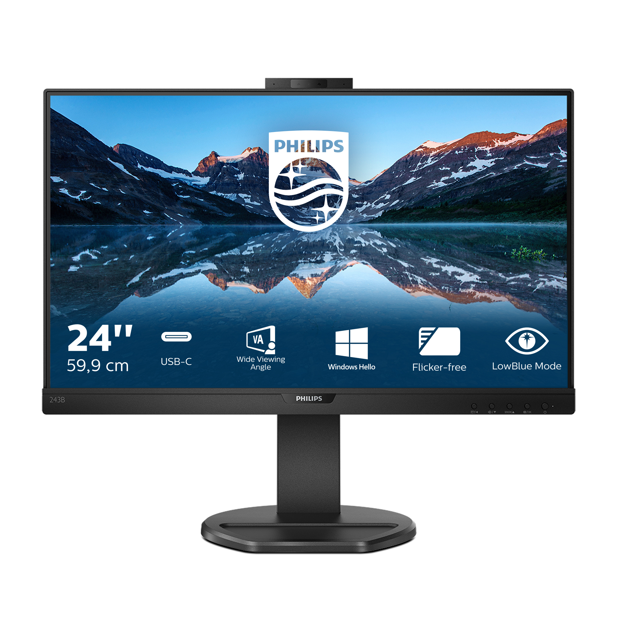Image of Philips B Line 243B9H/00 LED display 60.5 cm (23.8") 1920 x 1080...