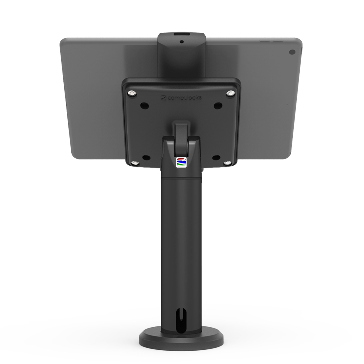 TCDP04UCLGVWMB MACLOCKS The Rise Stand Kiosk and Cling Universal Wall MOunt - Mounting kit (universal mount, pole stand, mount cover) - for tablet - black - screen size: 7