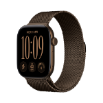 Apple Watch Series 12 GPS 46mm Dark Bronze Aluminium Case with Dark Bronze Milanese Loop - M/L
