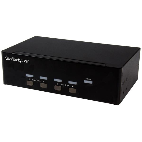 Image of StarTech.com 4-port KVM Switch with Dual VGA - USB 2.0