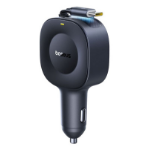 Baseus PrimeTrip VR2 Car Charger with Retractable Cable C+C 60W