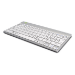 R-Go Tools Ergonomic keyboard R-Go Compact Break, compact keyboard with break software, QWERTY (NORDIC), Bluetooth, white