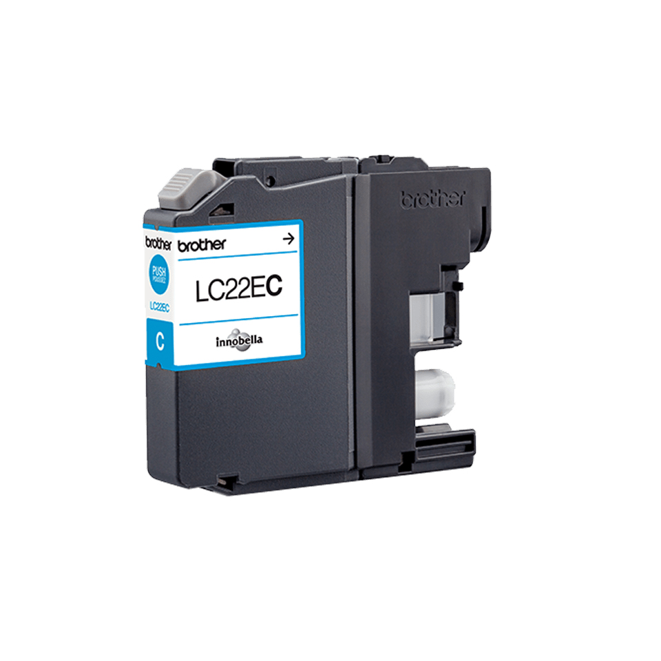 Brother LC-22EC Ink cartridge cyan. 1.2K pages ISO/IEC 24711 11.8ml fo