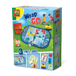 SES Creative Wrap&Go travel games - Ludo - Quartet - Speed blocks