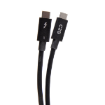 C2G C2G28821 USB cable 39.4" (1 m) USB C Black
