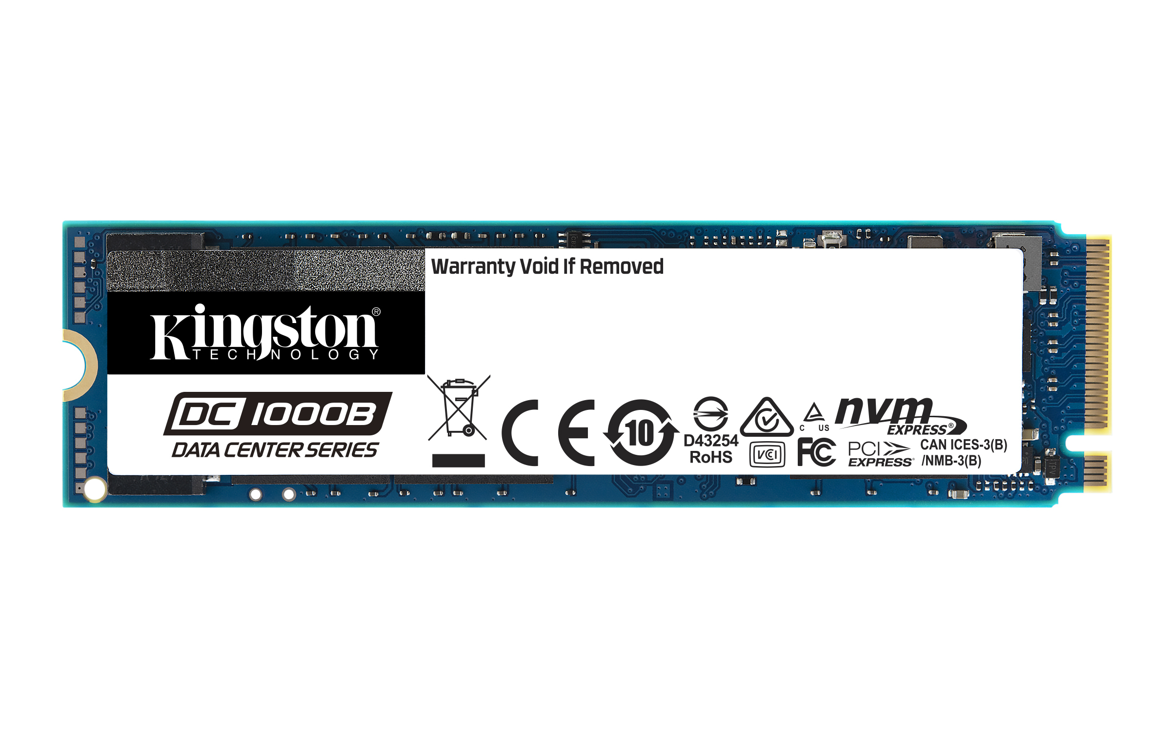Image of Kingston Technology DC1000B M.2 480 GB PCI Express 3.0 3D TLC NAND...