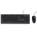 Trust TKM-250 keyboard Mouse included Office USB QWERTZ German Black