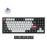 Keychron Q3 HE keyboard Universal USB + RF Wireless + Bluetooth QWERTY UK English Black