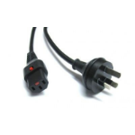 4Cabling 011.180.2123 power cable Black 2 m AS3112 IEC C13