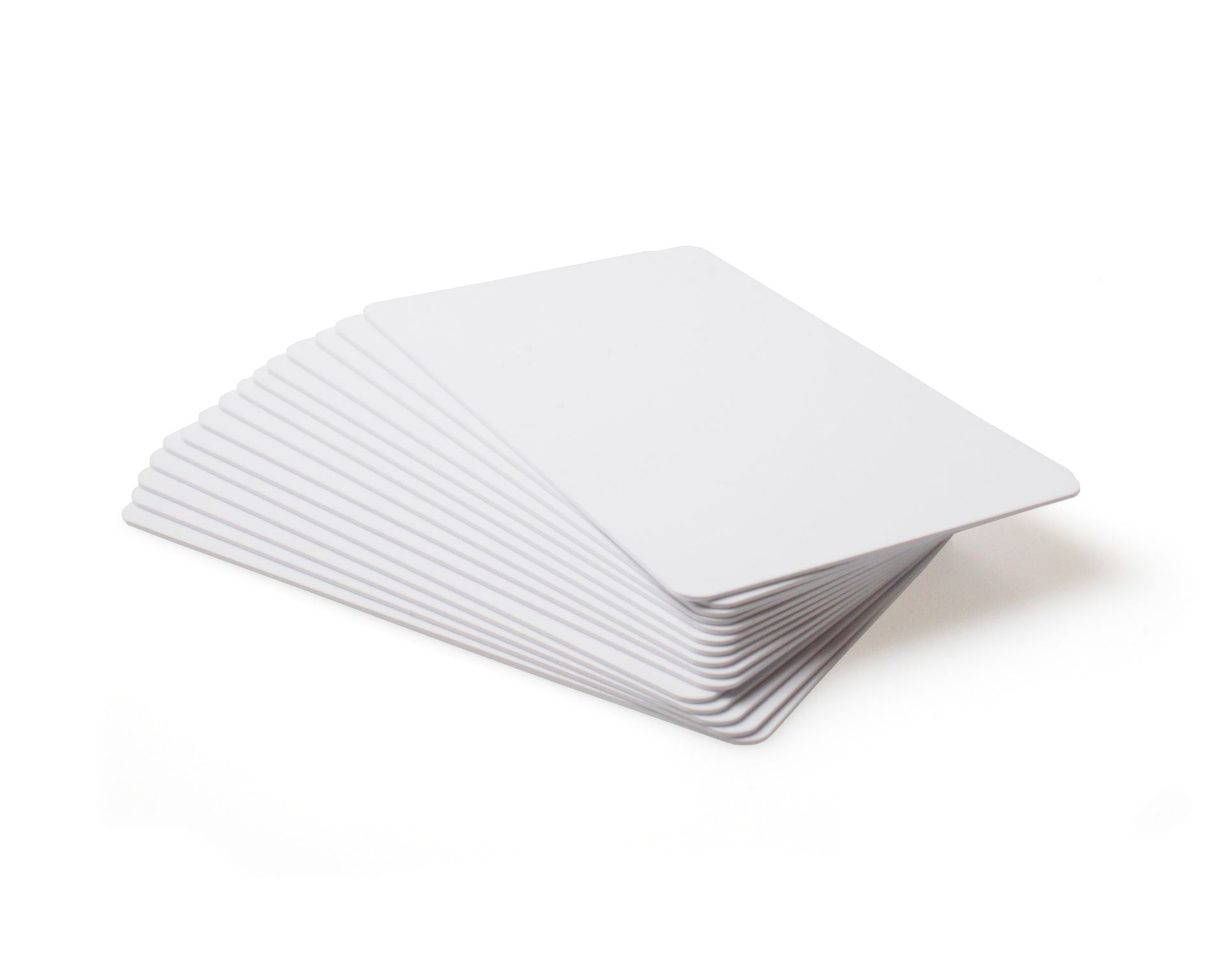 Image of HID Identity 081754 UltraCard 30 mil, 760 micron Blank White Cards...