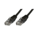 Microconnect CAT5e UTP 3m networking cable Black U/UTP (UTP)