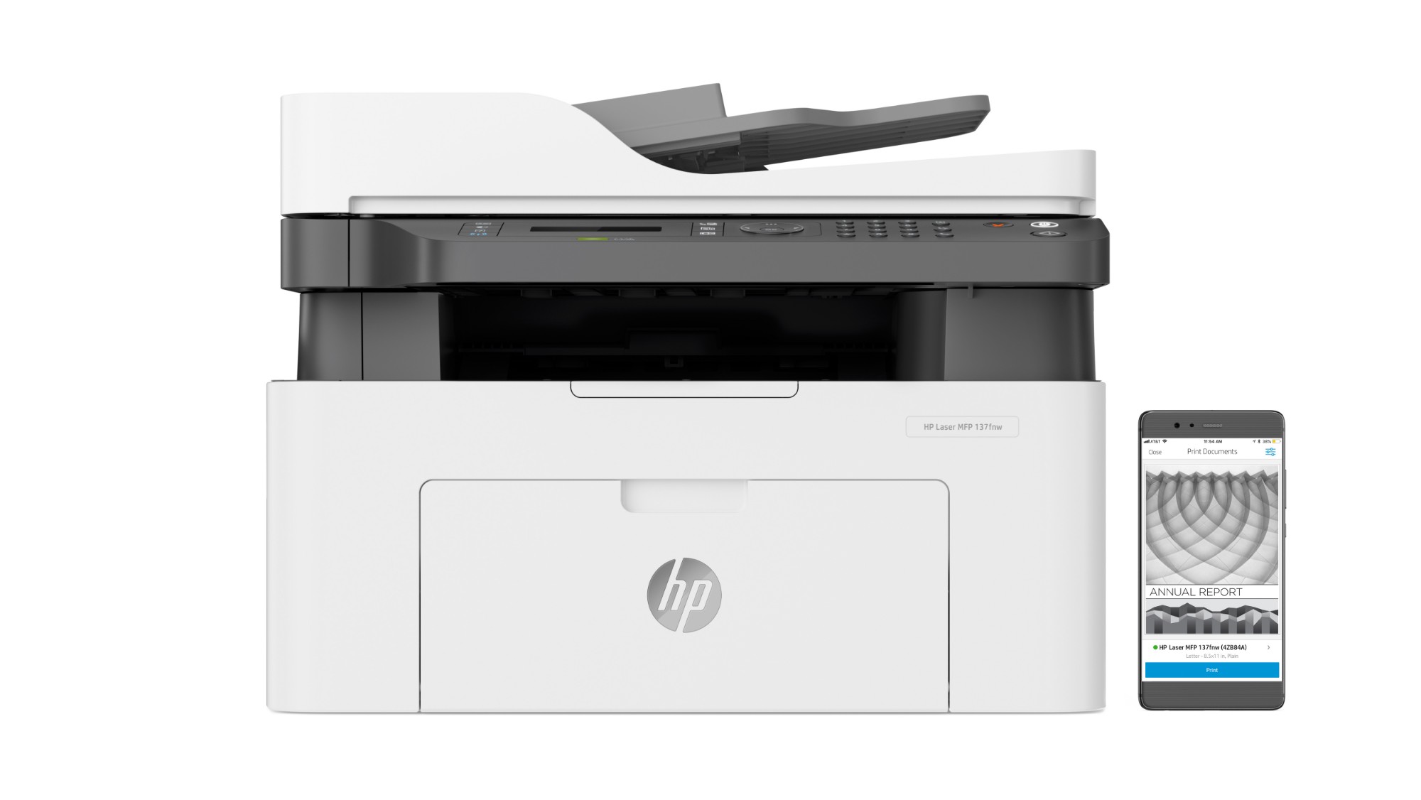 HP Laser 137fnw 1200 x 1200 DPI 21 ppm A4 Wi-Fi