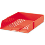 WHITEBOX NP CONTRACT LETTER TRAY RED