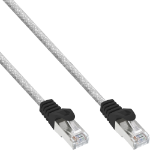 InLine Patch Cable SF/UTP Cat.5e transparent 2m
