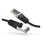 Axiom AXG104452 networking cable Black 59.1" (1.5 m) Cat6a S/FTP (S-STP)
