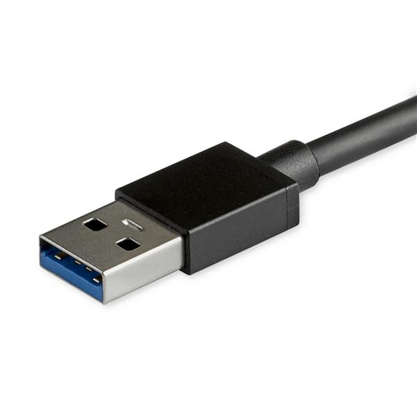StarTech.com 4 Port USB 3.0 Hub - USB-A to 4x USB 3.0 Type-A with Individual On/Off Port Switches - SuperSpeed 5Gbps USB 3.1/3.2 Gen 1 - USB Bus Powered - Portable - 9.8" Attached Cable