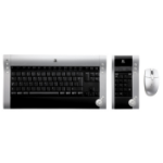 Logitech diNovo Cordless Desktop for Notebooks(German) keyboard Mouse included RF Wireless