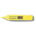 Q-CONNECT KF01116 felt pen Fine/Medium Green, Orange, Pink, Yellow 4 pc(s)