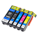 CTS Wholesale Compatible Replacement for the Epson 26XL T2636 High Cap Multipack of 5 Inks [E2621/T2631/2/3/4]