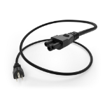 UNC PWCD-515PC5-10A-03F-BLK power cable 35.8" (0.91 m) NEMA 5-15P C5 coupler