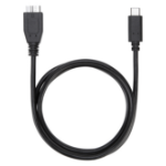 Targus ACC925USX USB cable 39.4" (1 m) USB C Micro-USB B Black