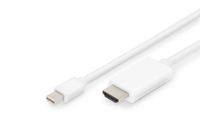 Digitus Mini DisplayPort Adapter Cable, mDP - HDMI type A