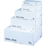 ValueX Mailing Box Small 249 x 175 x 79mm White (Pack 20) - 212111120
