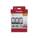 Canon 8286B013 inktcartridge 3 stuk(s) Origineel Hoog (XL) rendement Zwart, Cyaan, Magenta, Geel