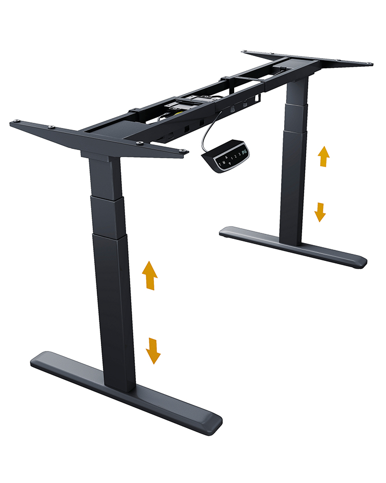 Image of ICY BOX IB-EW205B-T Electric 2 leg(s) Black