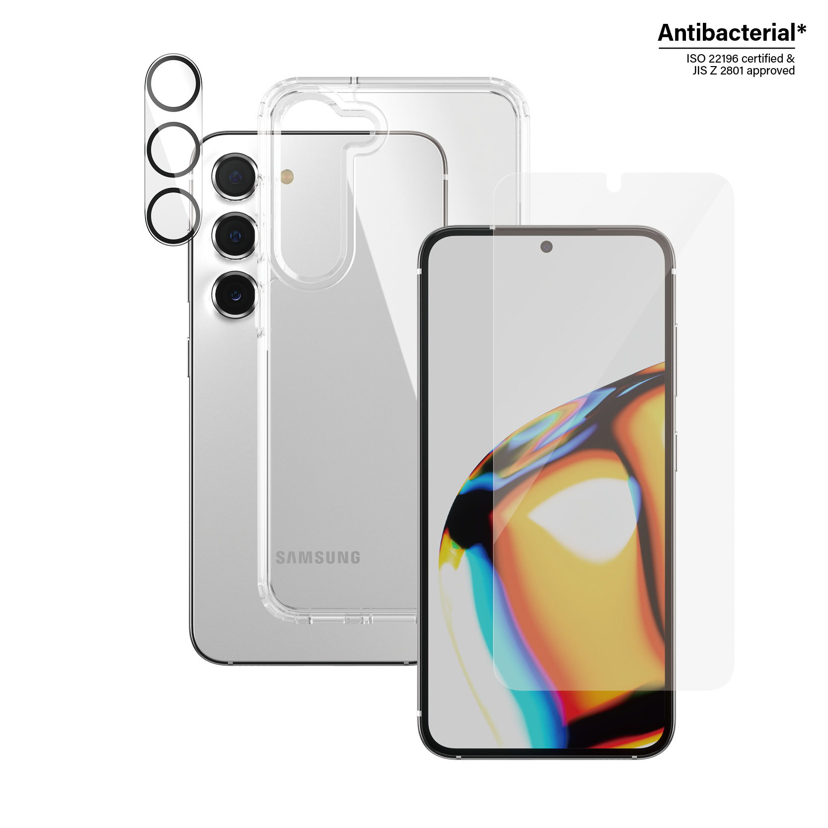 Image of PanzerGlass ® 3-in-1 Pack Samsung Galaxy S23