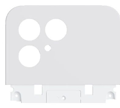 Image of Fairphone F6COVU-1WH-WW1 mobile phone spare part Back housing cover Wh