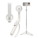 SPIGEN EU Product - S571W MagSafe Selfie Stick / stand with Bluetooth  74cm - White