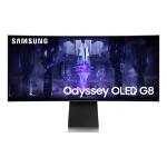 Samsung Odyssey Neo G8 S34BG850SU computer monitor 86.4 cm (34") 3440 x 1440 pixels UltraWide Quad HD OLED Silver
