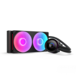 NZXT Kraken Plus RGB 240 Processor All-in-one liquid cooler 12 cm Black