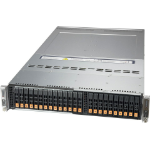 Supermicro SYS-220BT-DNTR server barebone Intel C621A LGA 4189 Rack (2U) Black, Silver