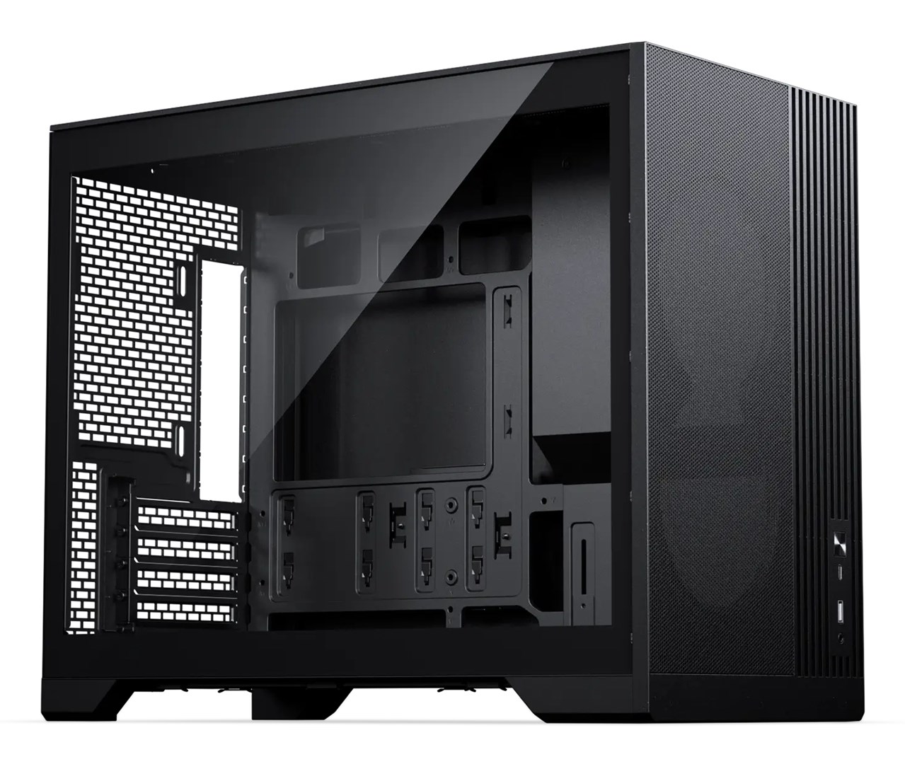 PHS Mini PC Case PHANTKES XT M3, mATX, Tempered Glass
