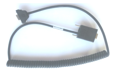 Image of Zebra CBL-58918-03 serial cable Black 0.8 m RS232 DB9