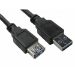 Cables Direct 99CDL3-822 USB cable USB 3.2 Gen 1 (3.1 Gen 1) 2 m USB A Black