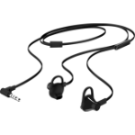 HP Earbuds Black Headset 150