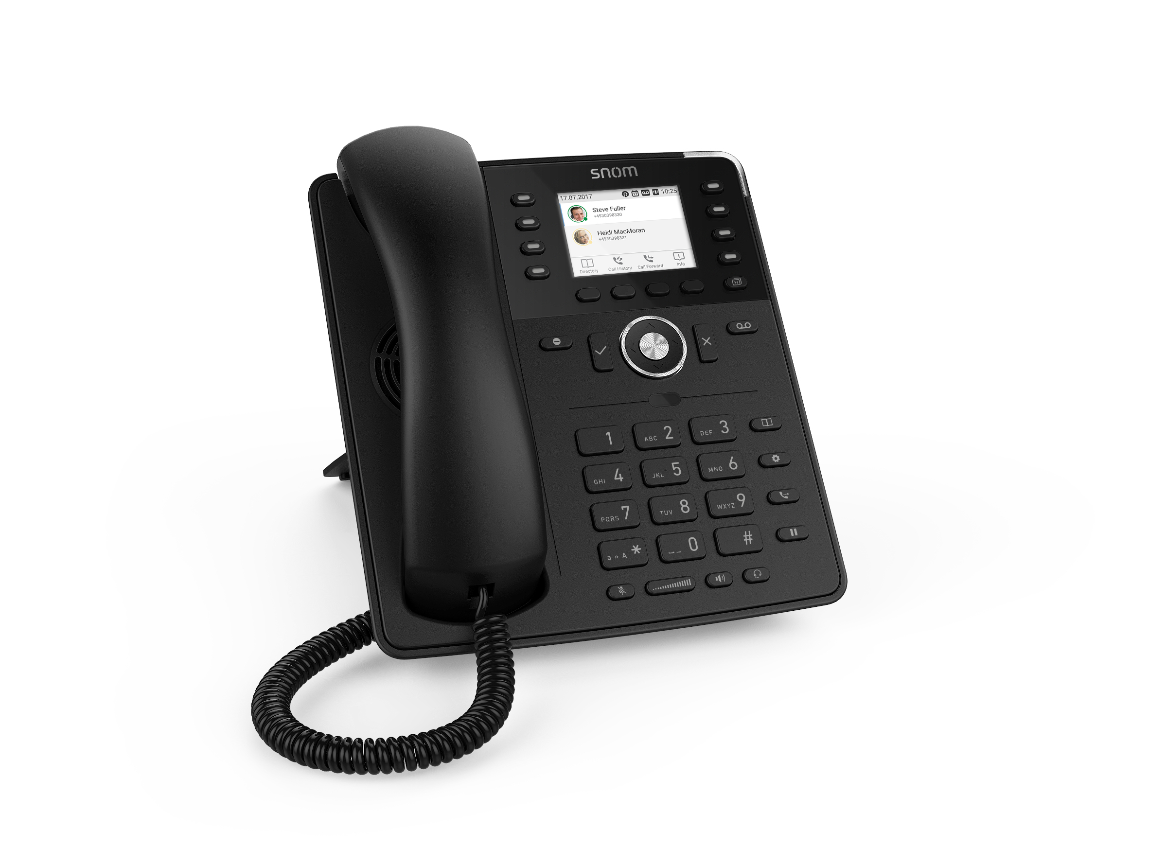 Image of Snom D735 IP phone Black TFT