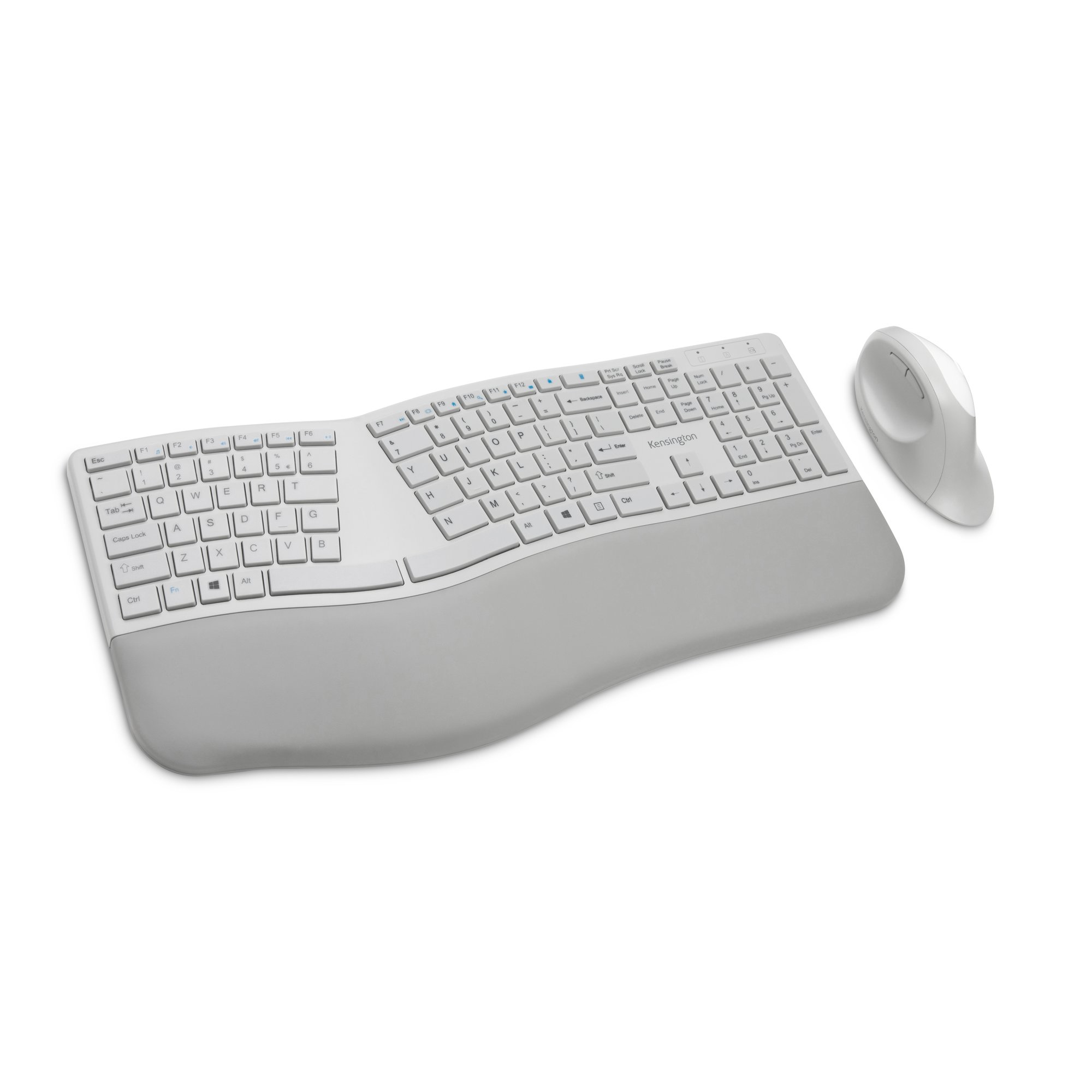 K75407US KENSINGTON PRO FIT  ERGO WIRELESS KEYBOARD AND MOUSE GRAY